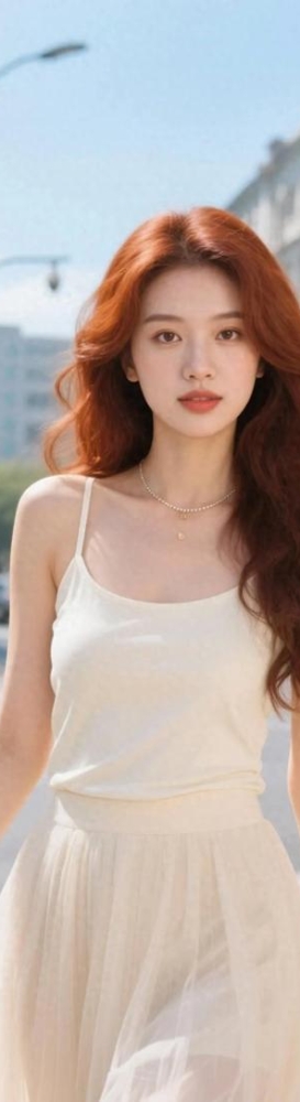 街拍美女写真图
