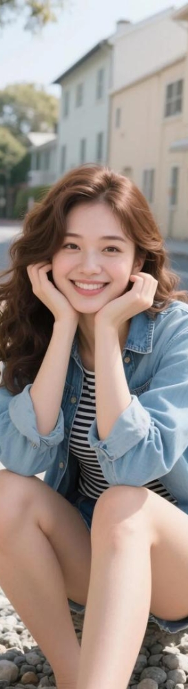 街拍美女
写真图壁纸