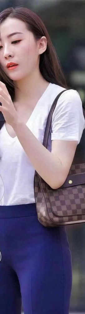 气质玉人街拍图片