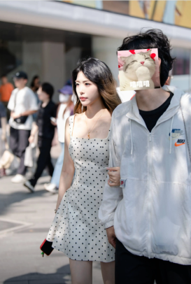 杭州街拍美女