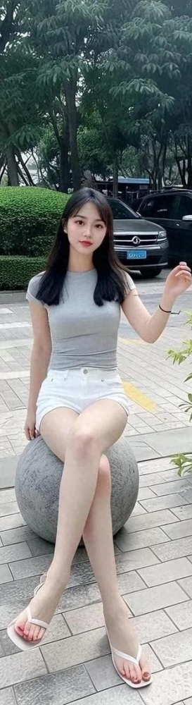 街拍气质美女