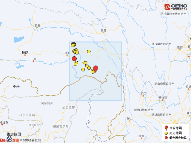 刚刚，地震了！此地曾发生过8.6级大地震↗今天多地网友都有震感