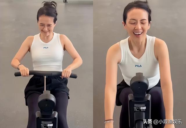 45岁章子怡和33岁森林北对比健身照，网友：突然理解了汪峰！