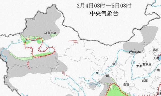 今晚雨雪天气进入核心阶段，普遍降水量达25-50毫米，降雪超5毫米
