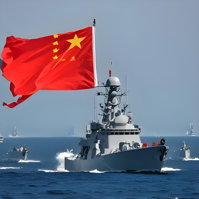美航母耻辱一幕！5架中方军机“押送”数千里，中国洗刷30年耻辱