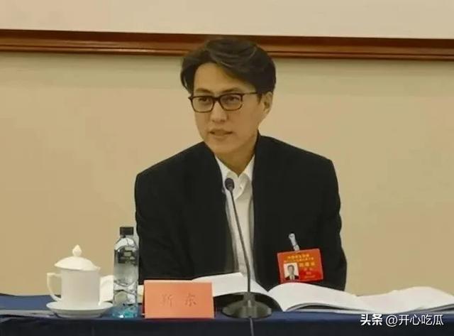 演员靳东参加两会，干部身份不一般，穿黑大衣帅气儒雅，被围观了