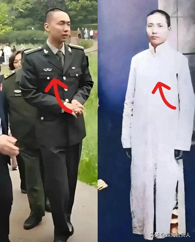 救命！这哪是隔代遗传？21岁毛东东与青年毛泽东跨世纪撞脸年夜
戏