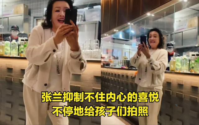 汪小菲深夜带娃吃麻六记 ，张兰晒菜单！网友：看哭了…