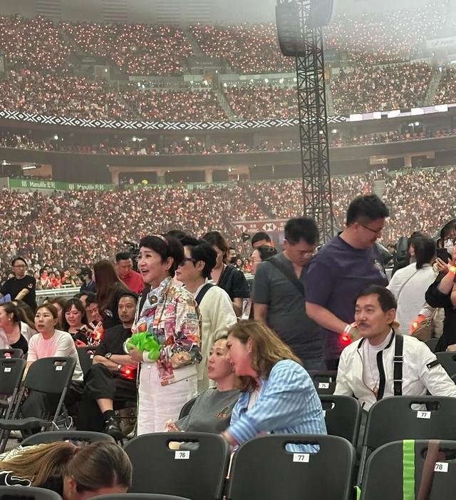 心疼张柏芝！谢霆锋演唱会高调示爱 王菲包间偷拍画面流出！