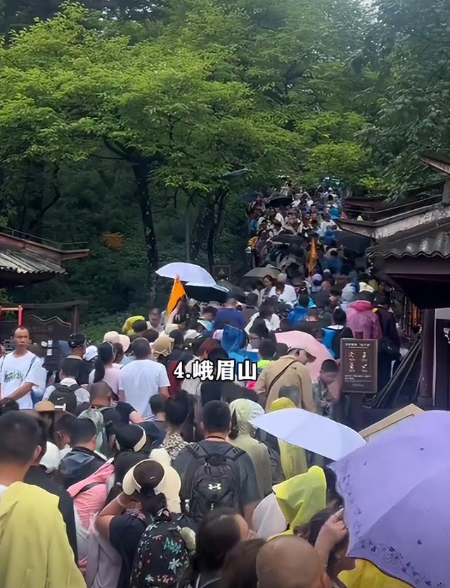 泰山已经掉
守！全国游客
那边是来旅游的，分明是来排队
“登基”的
