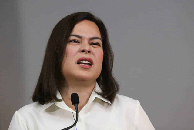 亲眼眼见了亲爹的了局，杜特尔特的女儿，预觉得
了雷同的运气