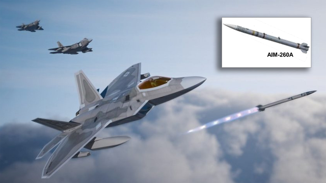 反抗
中国空军的致胜法宝？AIM-260初次亮相，性能
碾压中国PL-15？