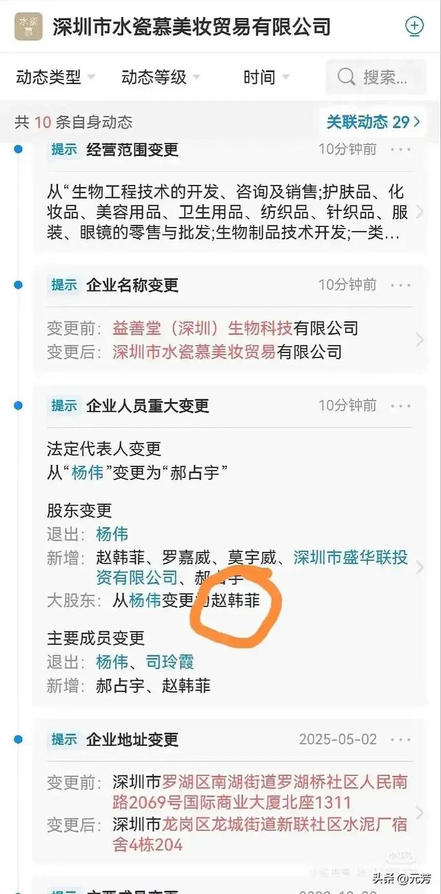 闹年夜
了！黄杨父亲连夜更改法人代表和股东，纪委监委传来最新回应