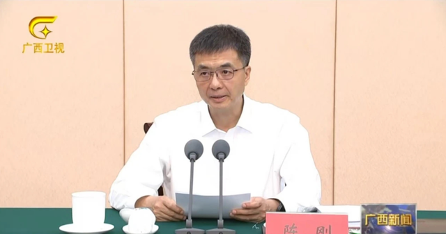 陈刚：蓝天立粉碎了广西政治生态，要果断打好反腐烂
斗争攻坚战、持久战、总体战
