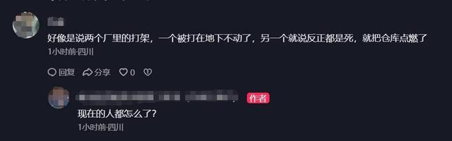 男子讨薪800无果放火烧厂，警方宣布
转达，网友曝光内幕，不简单