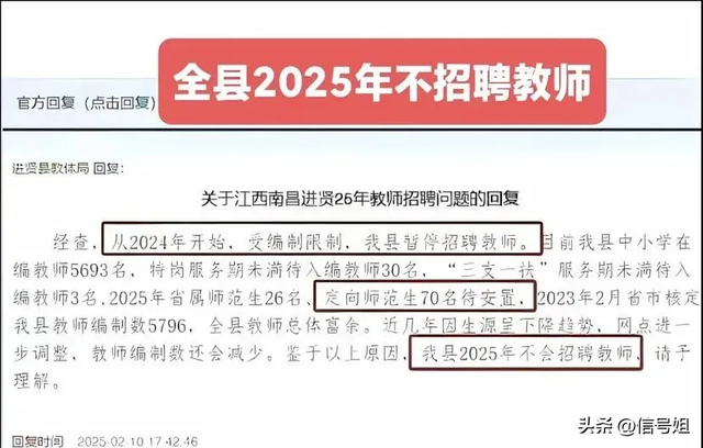 近200万教师多余
，2025年，第一个被冲破的铁饭碗出现

