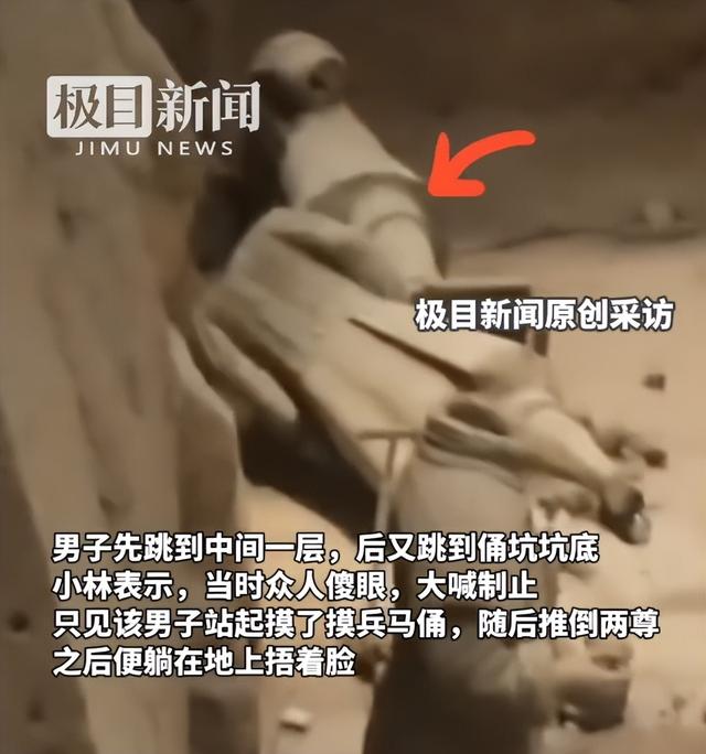 夫君毁坏兵马俑后续，身份曝光，或免于科罚
，眼见者发声，不简单