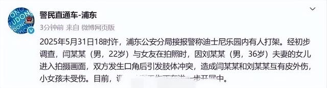 迪士尼微胖女打斗后续：目击者曝原因，警方转达，格后代是惹事精