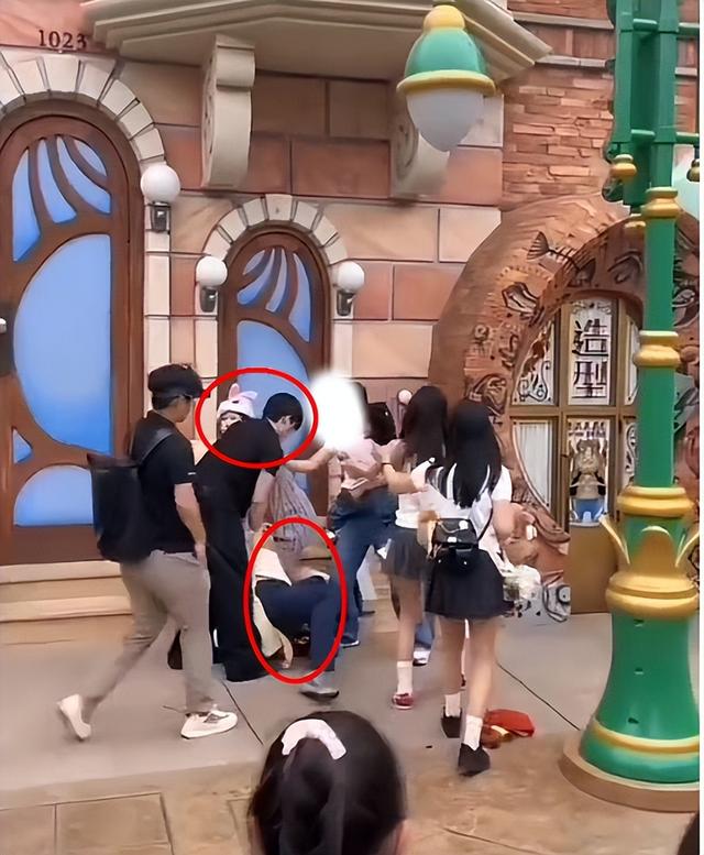 迪士尼微胖女打斗后续：目击者曝缘故原由，警方转达，格后代是惹事精