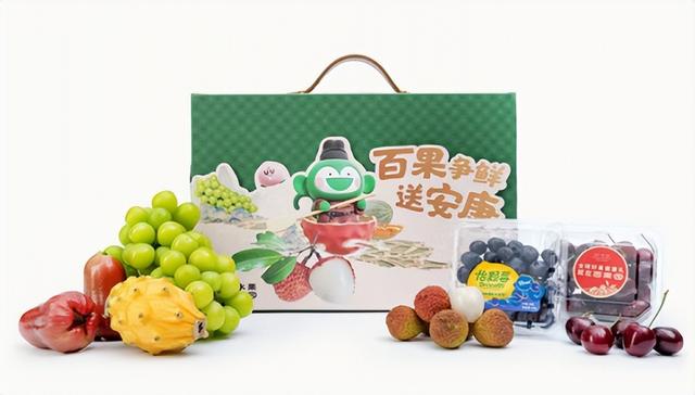 甜美
端午，百果园×《长安的荔枝》联名礼盒争鲜上市