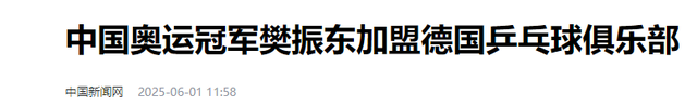 看到樊振东离开中国球队，远赴德国，才明白朱婷说那番话的含金量