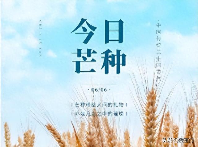 “芒种喝3汤，不消大夫帮”，今日芒种，3汤指的啥？不懂喝惋惜了
