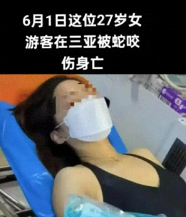 被毒蛇咬伤女子后续来了！家属请求
追责，在旅店待了65分钟才出来