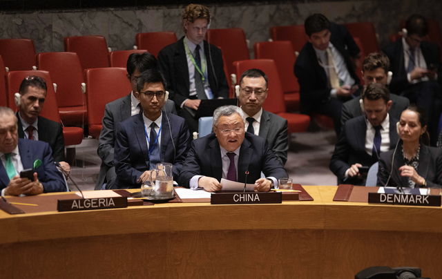 美国一票否决，中方：异常
失望，公正

公理何在？