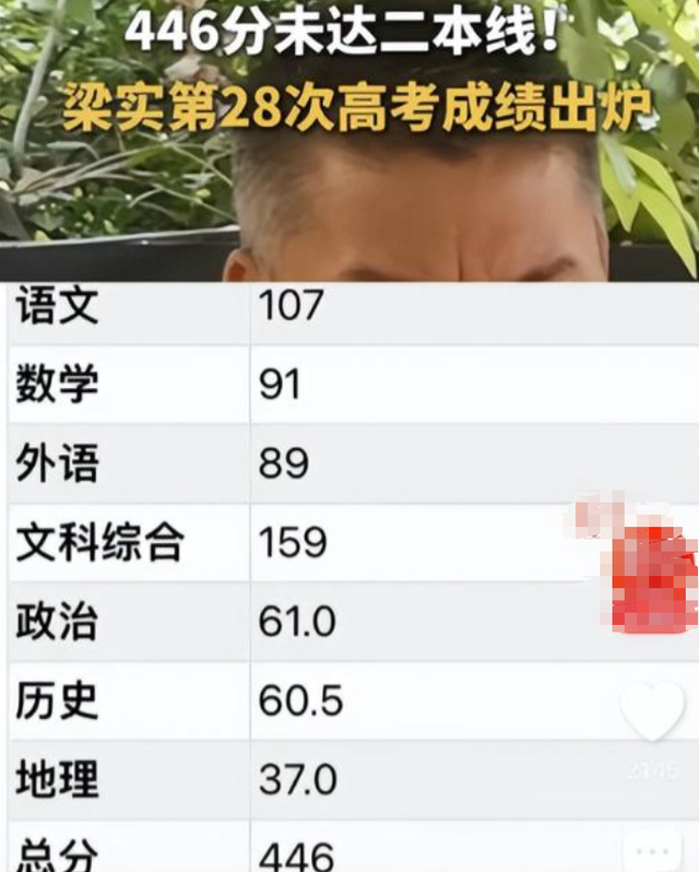 真恶心！男子58岁将参加第29次高考，背后财产被扒，占用资源
30年