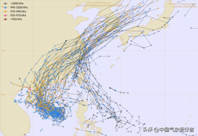 台风蝴蝶要来了：双台风胚胎正靠近
我国，广东等多省将迎台风雨