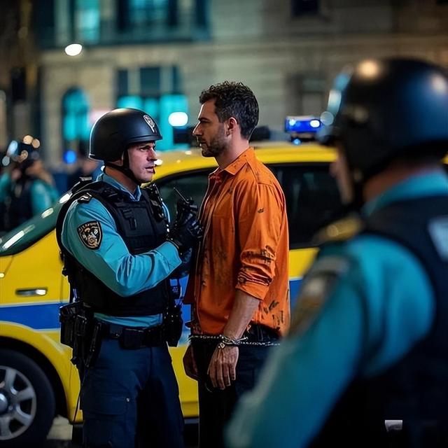现场曝光：洛杉矶警员骑着年夜
马踩踏抗议者，挥动
年夜
棍子朝着头猛砸