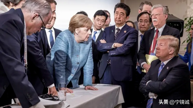 待了不到一天，G7峰会特朗普3次提及中国，临走前丢下一句话