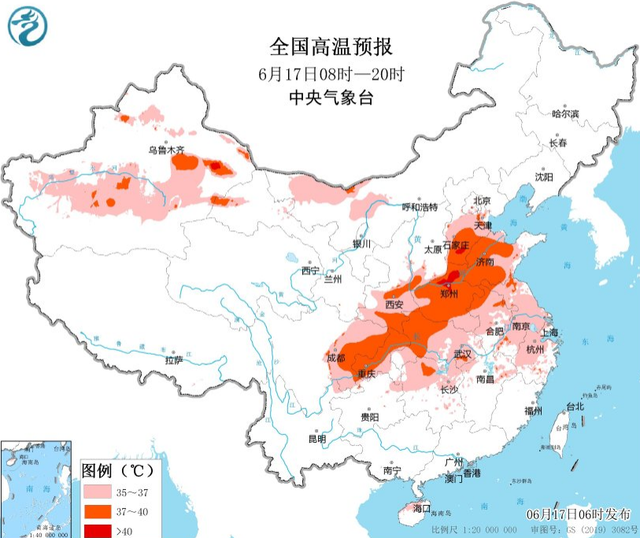 新一轮降雨周全
来袭，主要散布
如下地区，6月18~19日气候预报！