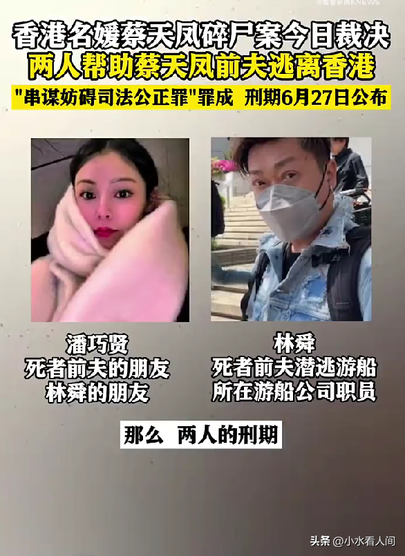 香港名媛碎尸案判决！前夫一家夺命“吸血”，凶横
作案细节全披露