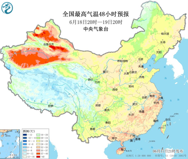 新一轮降雨全面
来袭，主要分布

如下地区，6月18~19日气候预报！