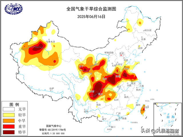 10省大暴雨！鉴戒旱涝急转，2号圣帕月尾有迹象，或是大台风