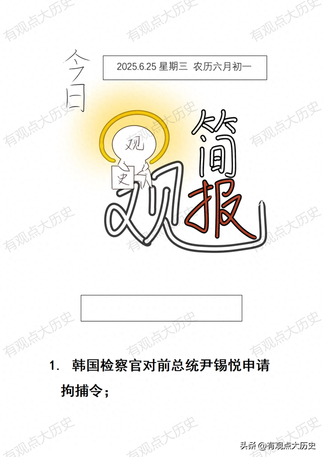 一觉悟
来，世界
发生了什么？2025.6.25